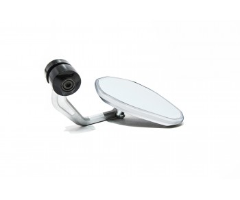Street Handlebar end mirror UNI - Silver